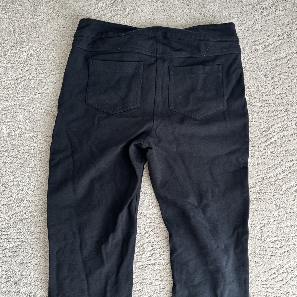 Women's Athleta Size 4 Ponte Moto Pant Black Leggings High Rise - Picture 7 of 7